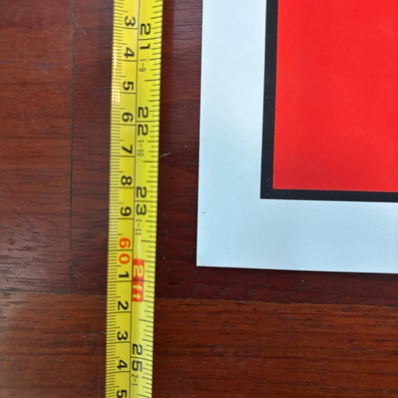 Red and Black Concert Poster - Picture 2 of 3